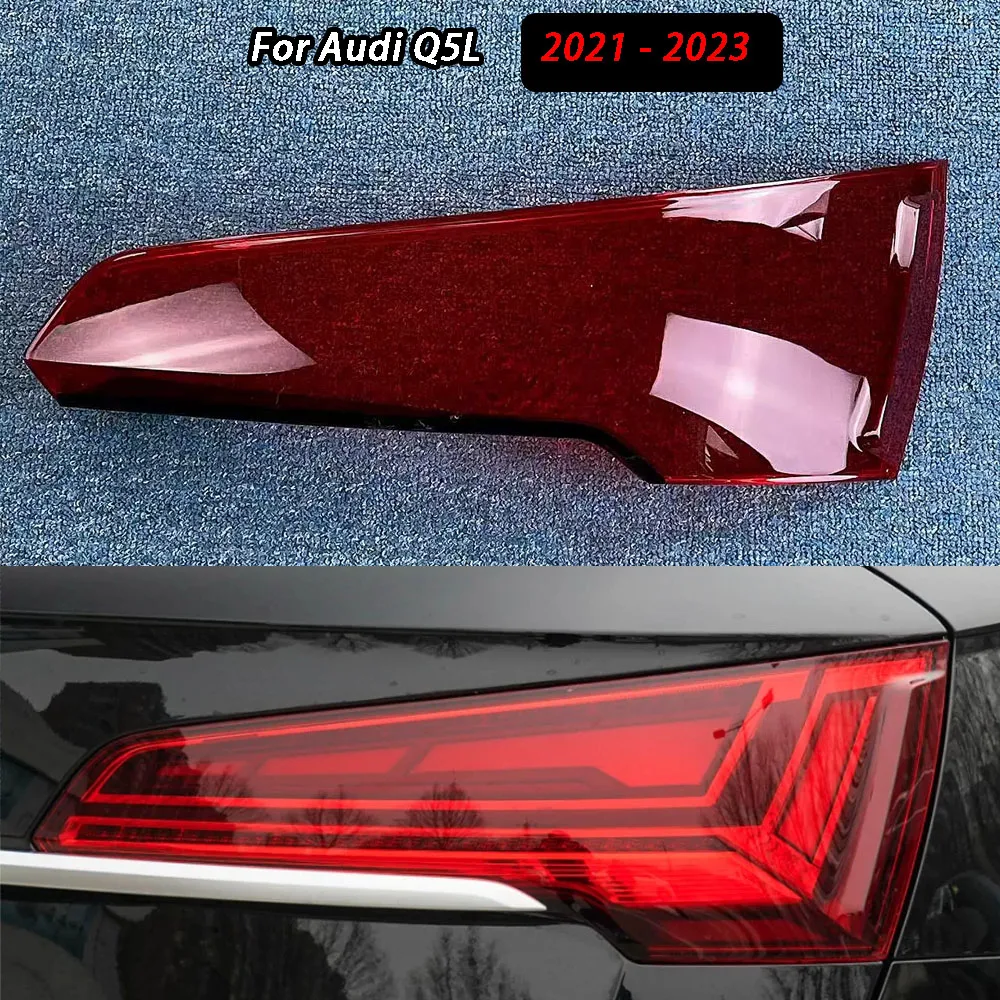 

For Audi Q5L 2021 2022 2023 Rear Headlamp Taillamp Cover Lampshade Lamp Shell Masks Taillight Shade Lens Plexiglass