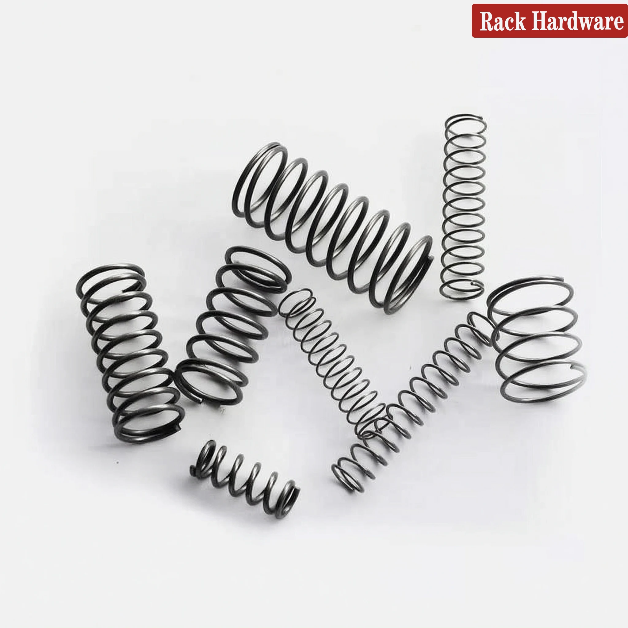 10pcs Compression Spring 65Mn Carbon Steel Coil Spring 1.2mm Wire Dia OD 6-22mm Cylindrical Pressure Release Return