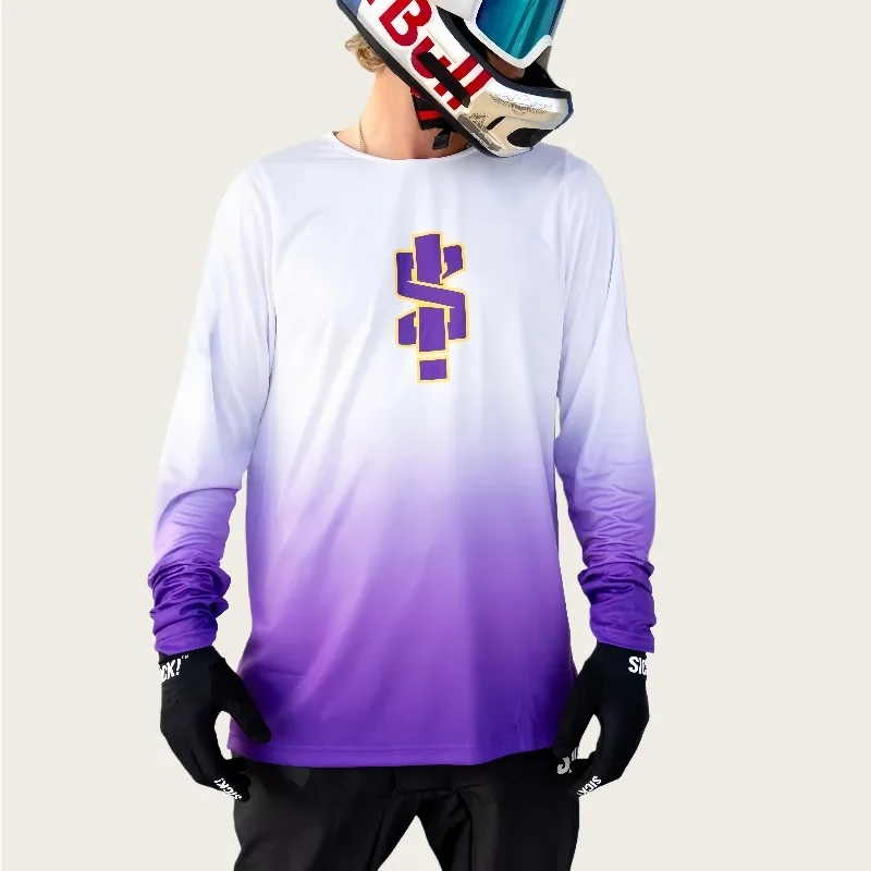 

Новая футболка Speed Conquer, быстросохнущий дышащий костюм для езды на мотоцикле по бездорожью с длинными рукавами и 3D принтом для горного велосипеда