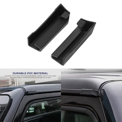 2PCS Car Top Roof Water Rain Gutter Rainwater Extension For Jeep Wrangler JK 2018-2022 Car Exterior Rainwater Diversion Channel