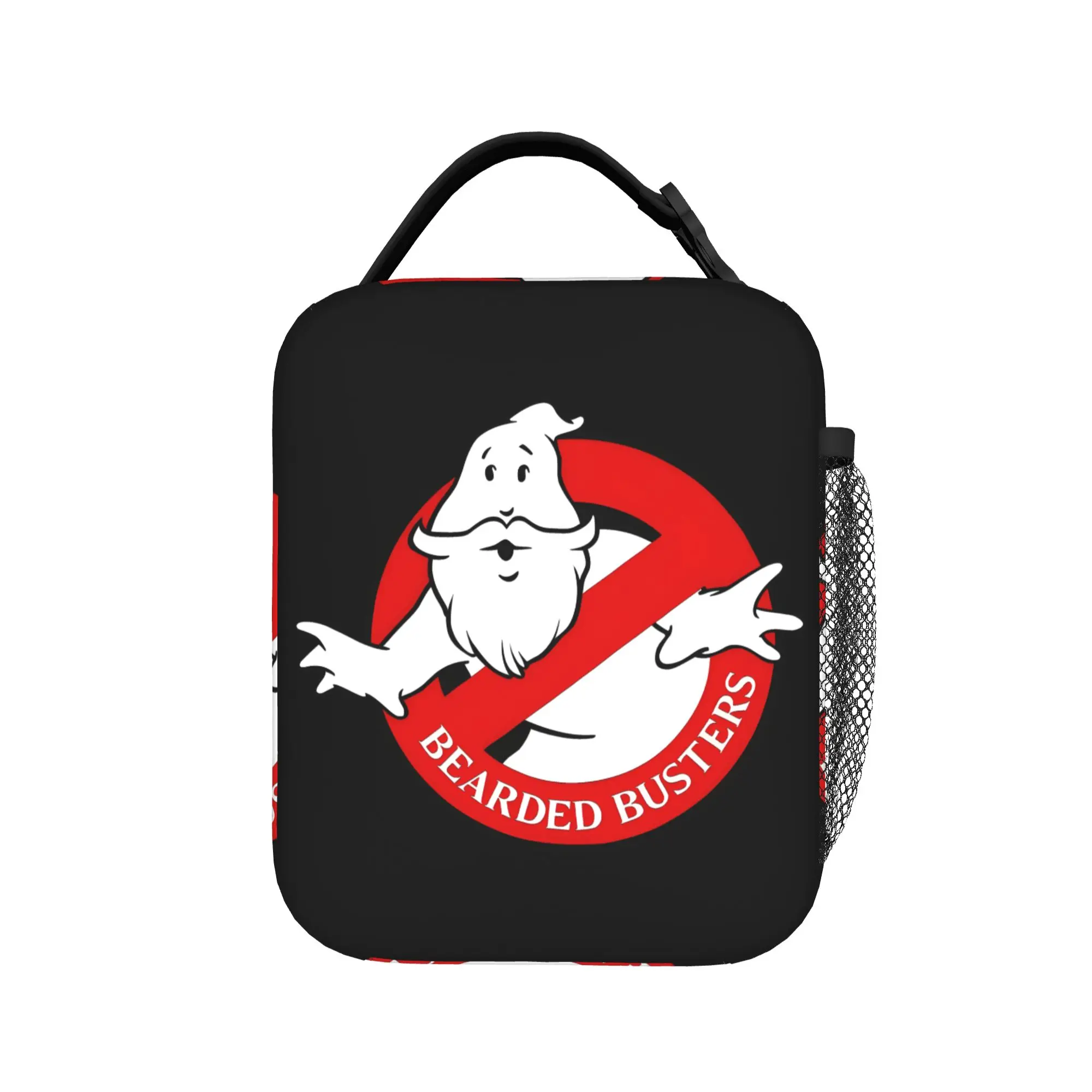 Bearded Busters Ghost Busters Thermal Insulated Lunch Bag for Travel  Portable Food Bag Container Cooler Thermal Lunch Boxes