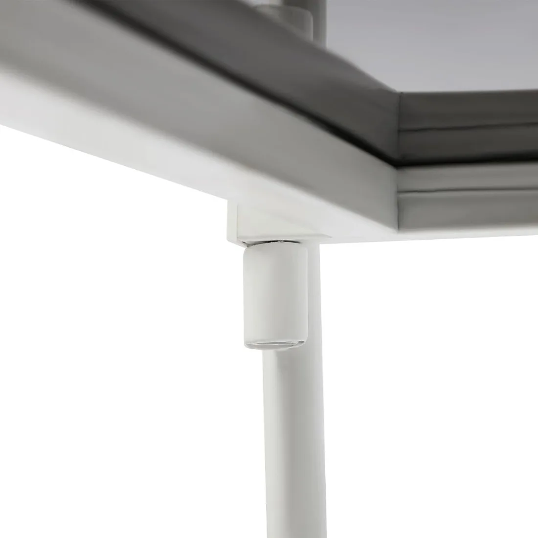 حامل معدات DJ احترافي مقاس 47.6 بوصة رف حديد عالي التحمل بسعة 55 رطل للمرحلة والاستوديو، قابل للطي مع حقيبة حمل #6