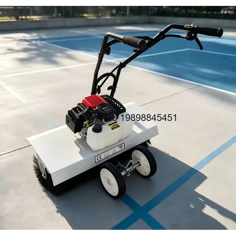 Wmwmnu for Synthetic Grass Maintenance Heavy Duty Brush and Sand Spreader for Football Field Garden Playground