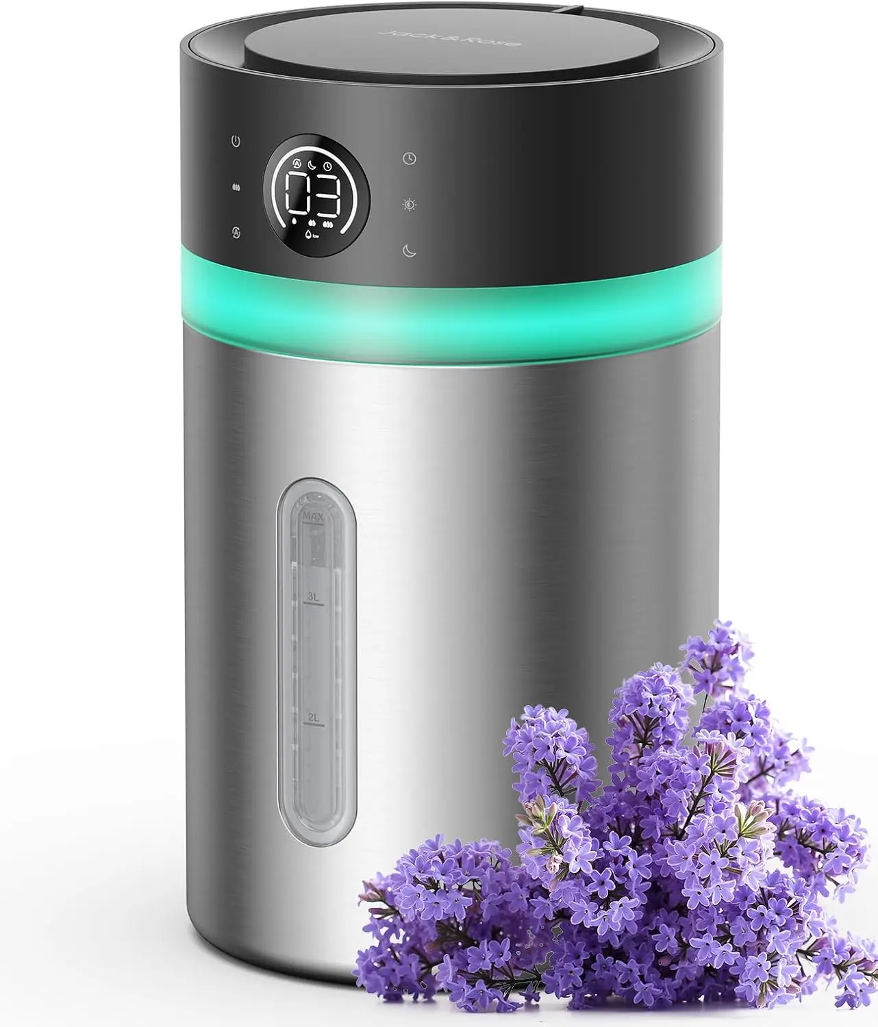 

Увлажнитель воздуха из нержавеющей стали, легко моется, можно мыть в посудомоечной машине, большой объем, бесшумная работа