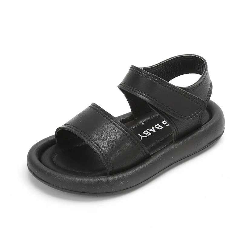 New Children summer girls sandals Boys Girls Fashion Pure Color Baby Soft Breathable Shoes Kids Summer Beach Sandals