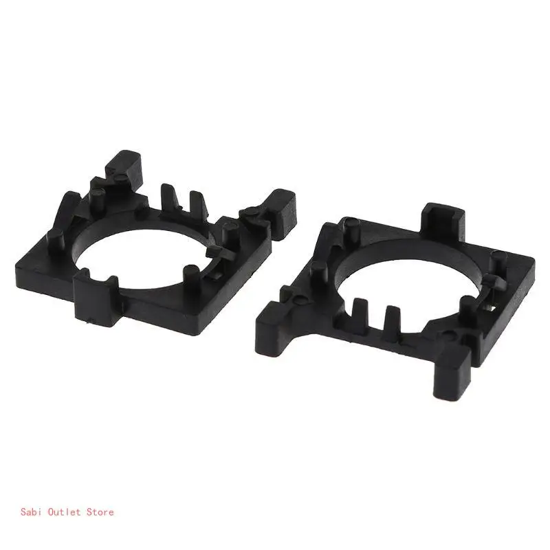 2x Auto Halogen Headlamp Mount Stand H7 Car LED Bulb Holder Adapter Sockets Base for Ford-Focus 2 Fiesta MK2 image 6