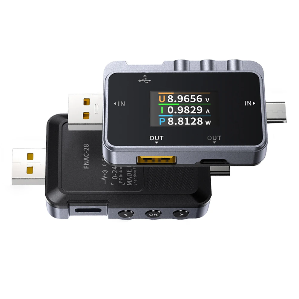 Current Meter Digital Voltmeter For Charging Testing Lightweight Design Measurement Accuracy For Fast Charging