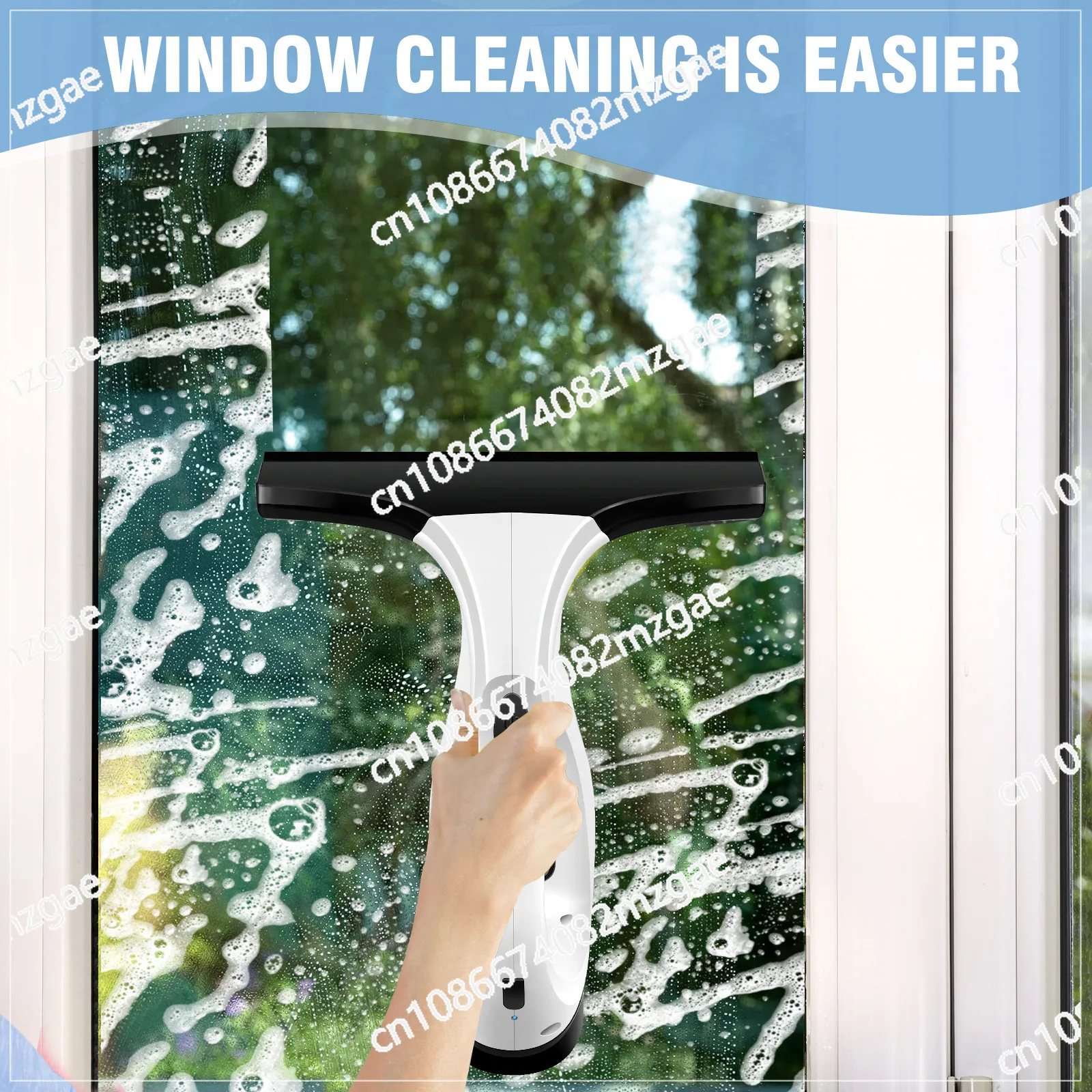 

Простой и удобный компактный электрический очиститель стекол, ручной очиститель окон с высокой впитываемостью воды и высокой эффективностью.