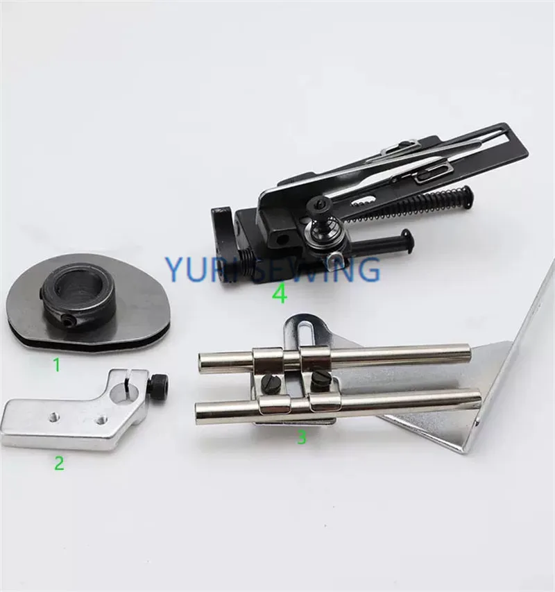 Pegasus W500 Wire Cam W664 Macchina per interblocco a tre aghi e cinque fili Telaio per filo Rack per filo Palo da raccolta Parti per cucire industriali