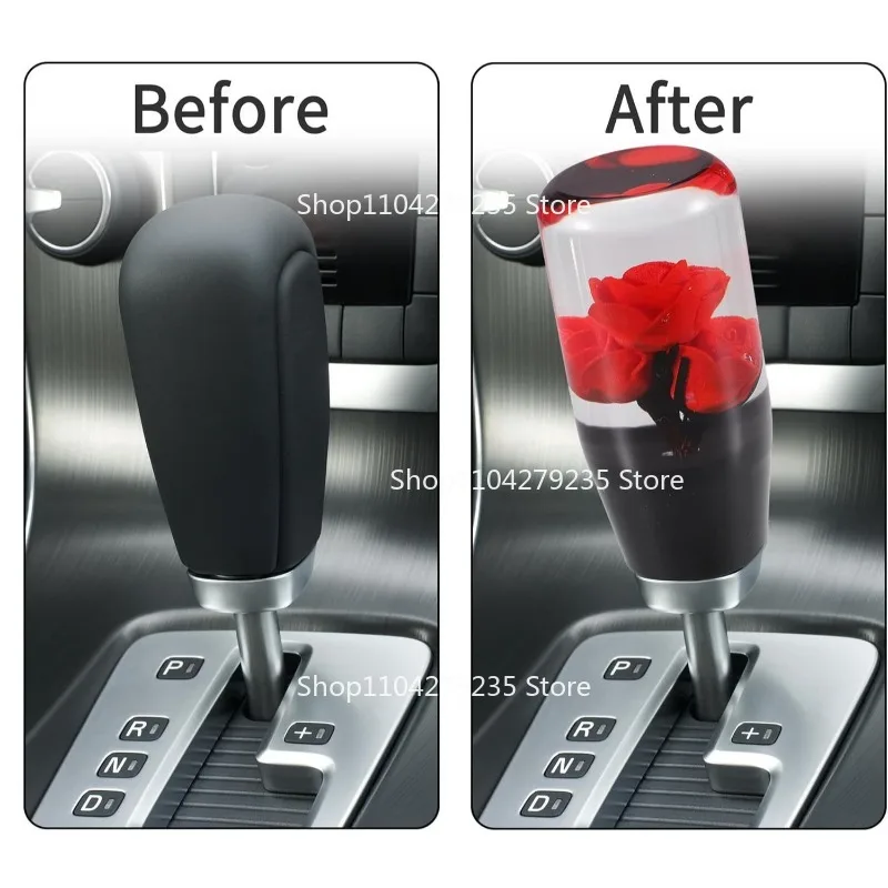 

Suitable for Car Modification Crystal Rose Row Stopper 10CM