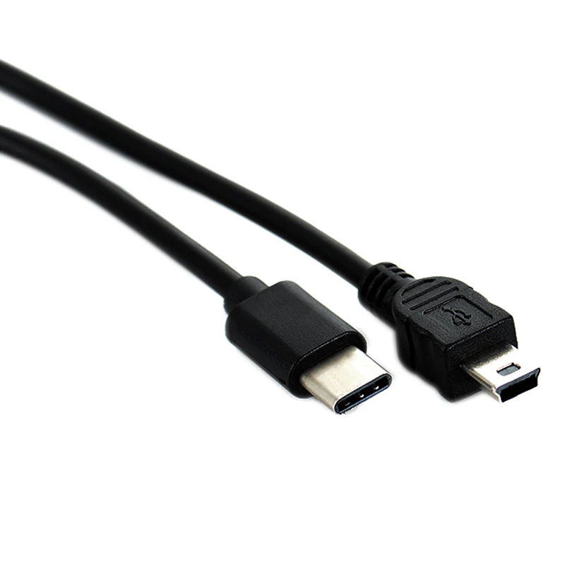 Typ C Zu Mini USB Männlichen Weiblichen Schnell Lade Kabel Ladegerät Daten Transfer Kabel Für Computer Synchronisation Daten Übertragung