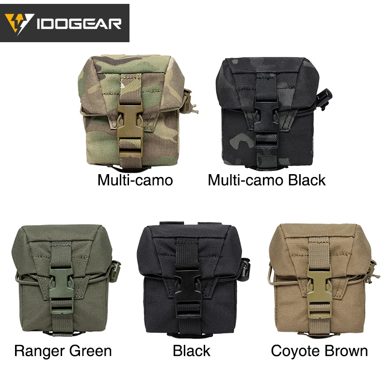 IDOGEAR-bolsa táctica MOLLE multifunción para herramientas, cinturón de almacenamiento, accesorios de caza al aire libre, 35118