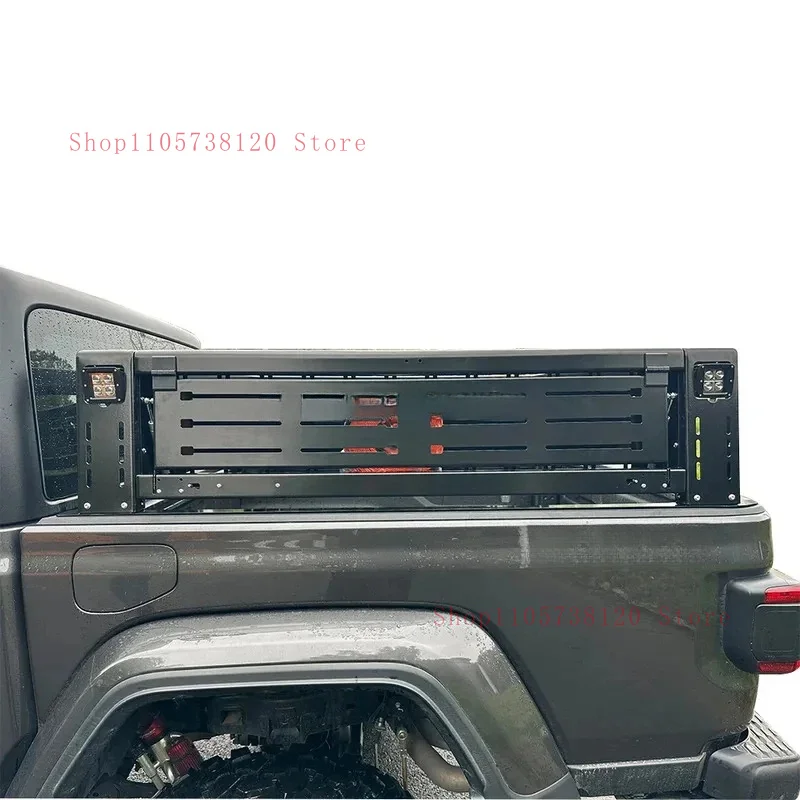 Garage Storage Roof Rack Frame Modified Pickup Truck Rear Bucket Special With Light Gantry