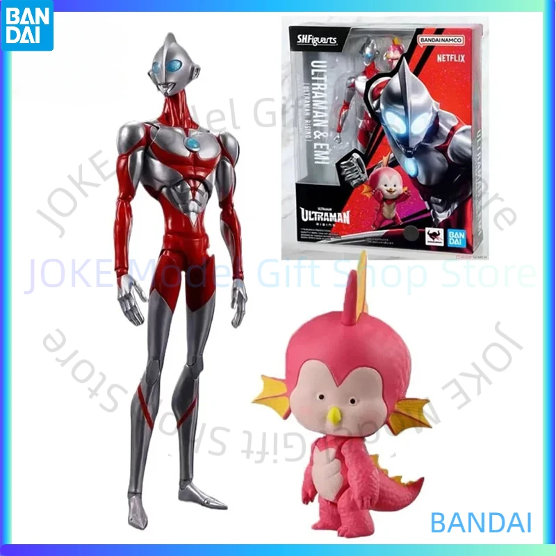 

Original Genuine Bandai Anime ULTRAMAN&EMI ULTRAMAN:RISING S.H.Figuarts Model Toys Gift Toy Collection for Kids Action Figure