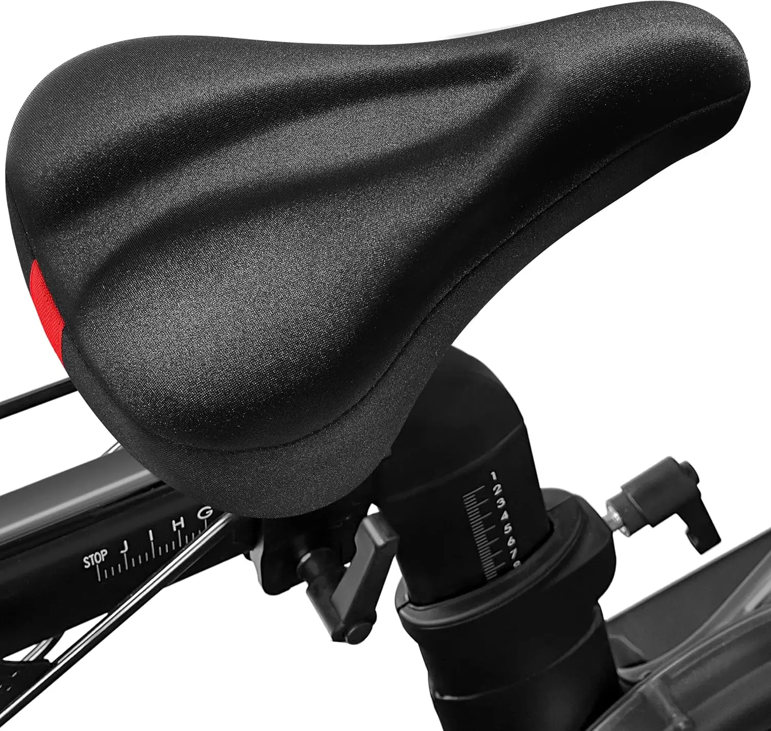 

Bike Seat Cushion for Peloton Bike, Gel Memory Foam Cover, 11'x7', Compatible with Narrow Saddles
