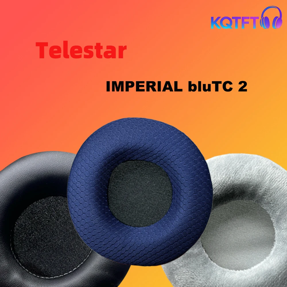 Almohadillas de repuesto para auriculares Telestar IMPERIAL bluTC 2, cojín de cuero, funda de terciopelo para auriculares