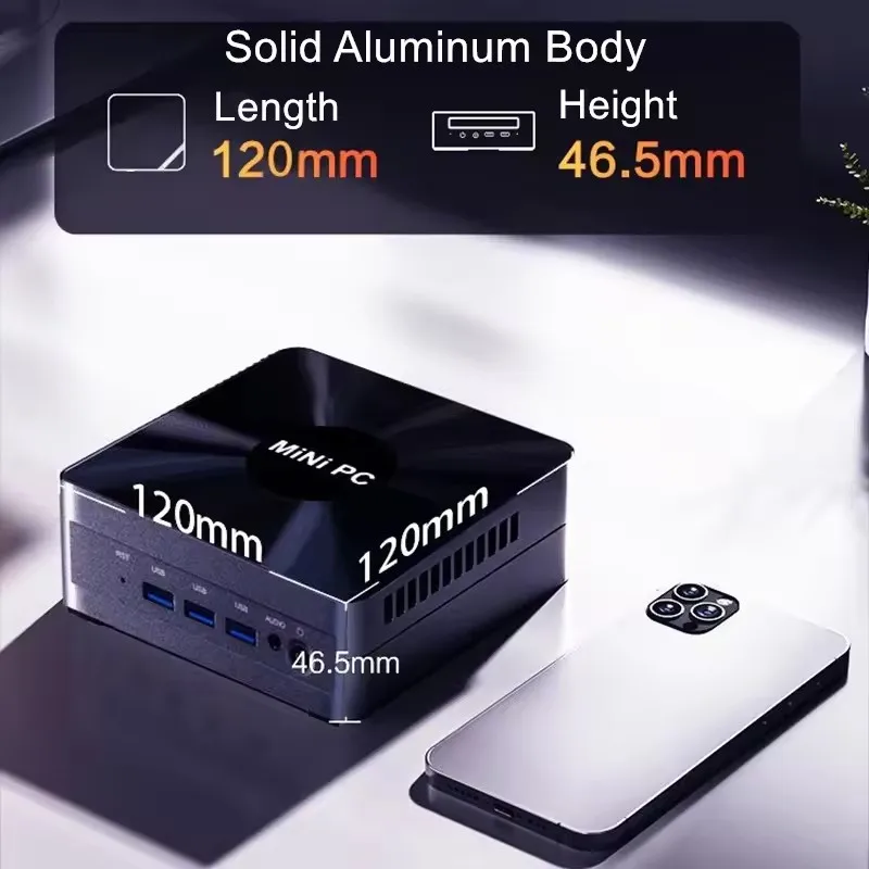 Topton D17 Solid Nuc Gaming Mini PC Intel i7 1360P/1365U ES Thunderbolt 4 2*DDR5 2*2.5G LAN Firewall Computer Windows 11 WiFi6E