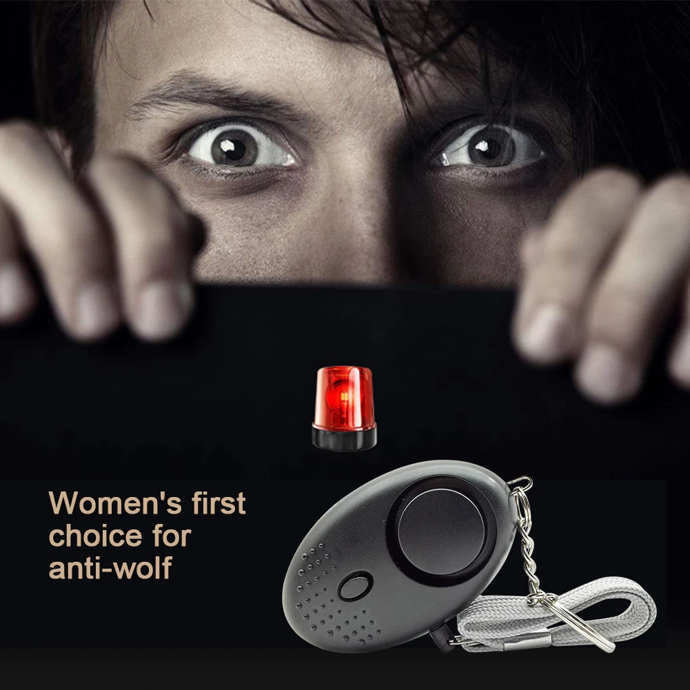 울프 방지 보안 경보 모양 개인 경보 버징 보호, 노인 여성 어린이용 큰 소리, 130DB 안전 비명