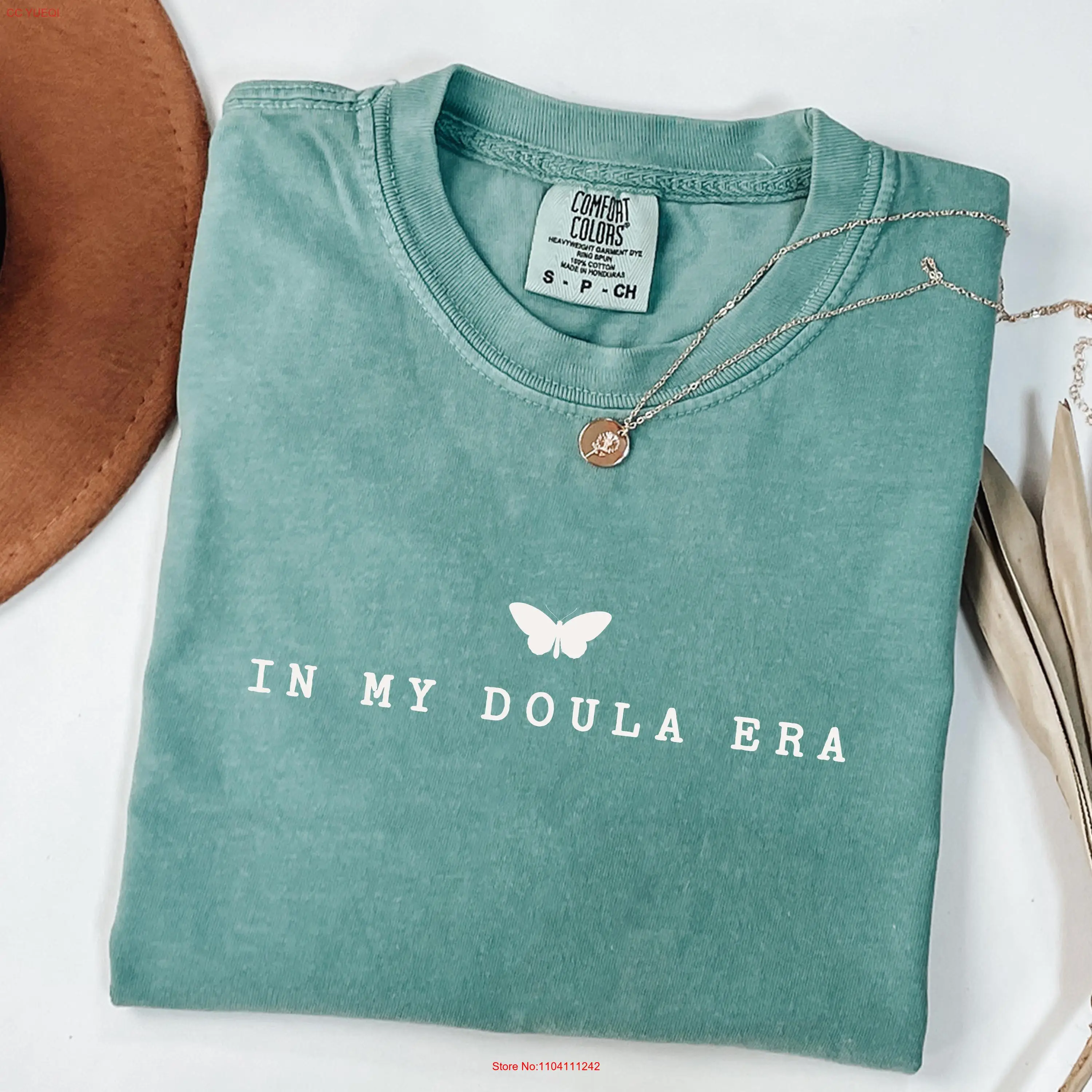 

Doula Comfort Colors T Shirt Birth and End of Life Work for Midwife Student Labor Delivery Nurse long or short sleeves