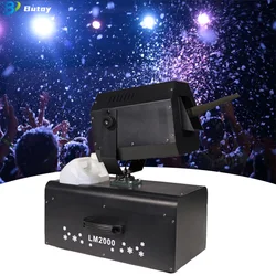 2000W High Power Shaking Snow Machine Outdoor Degree Shaking Snow Machine Outdoor Party Snow Making Machine