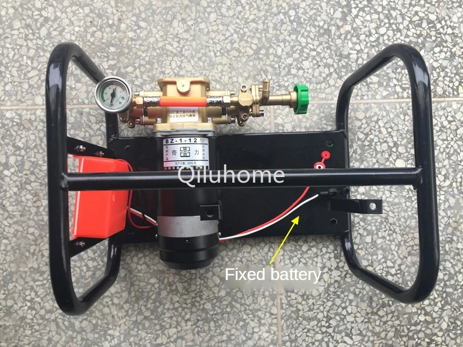 Portable Fight Drugs High-pressure Double-cylinder P12V24V48V  Agricultural Electric Fruit Tree Sprayer Pump