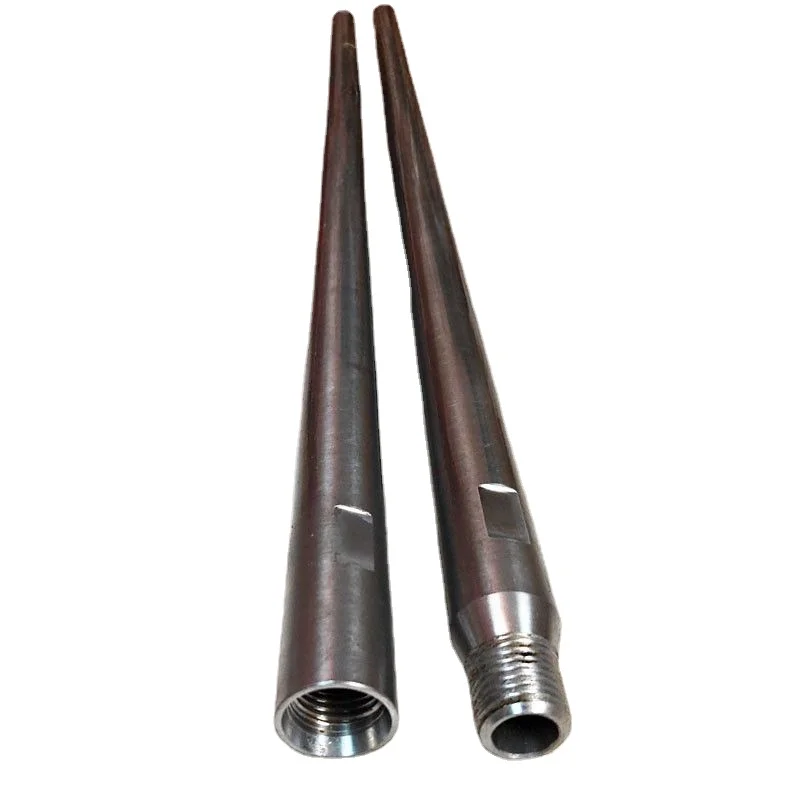 Water drill connection rod water drill tap water pipelay machine water drill bit extension rod 1 meter thickened soil drill bit