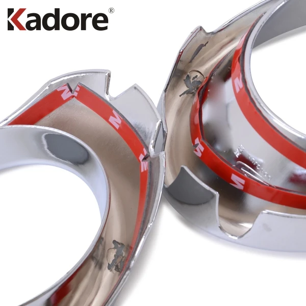 For Jetta MK5 2005 2006 2007 2008 2009 2010 Chrome Front Fog Lights Lamp Cover Trim Car Styling Exterior Accessories