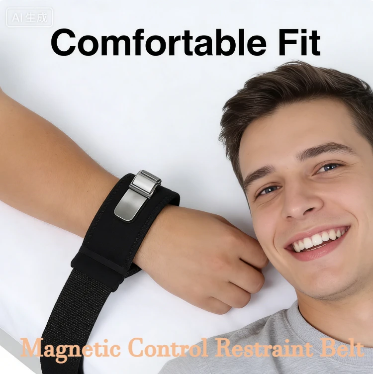 Wrist Magnetic Control Restraint Belt Quick Insertion Limb Fixation Nursing Restraint Belt Wholesale Comfortable Breathable