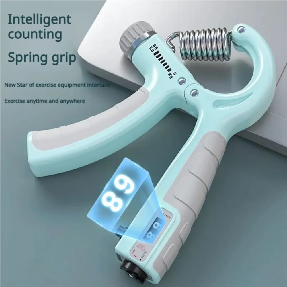 5-60 كجم قبضة قوة المدرب اليد ضغط الساعد قوة المدرب قابل للتعديل المقاومة قبضة اليد قوة المدرب استعادة العضلات