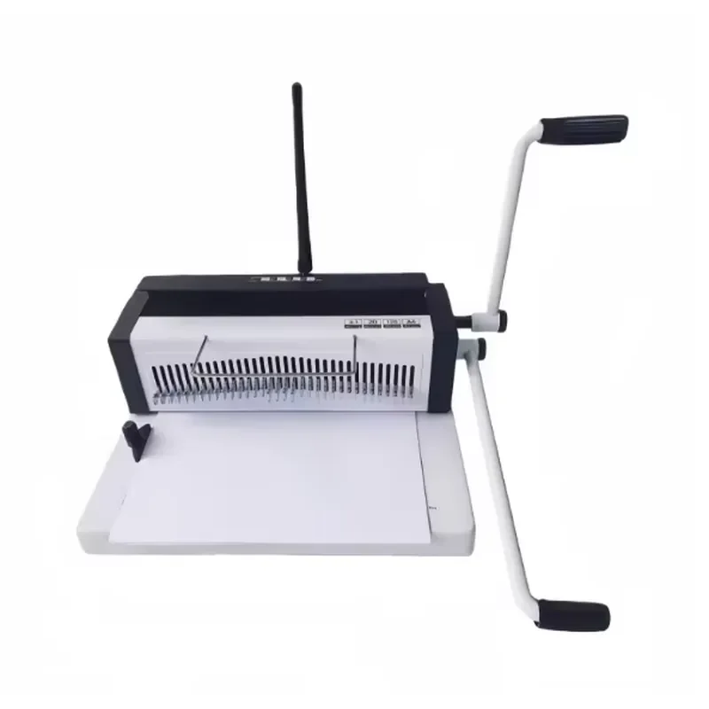 Desktop Paper Processing Manual Paper Punching Machine for Binding Coil Binder Paper Puncher and Binder with Coil
