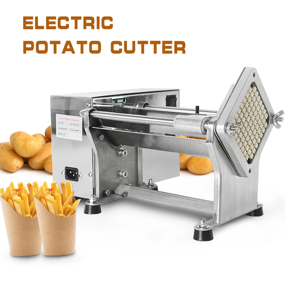 

Electric Vegetable Slicer Chopper Tomato Potato Cutting Machine Potato Cutter French Fries Kitchen Accessories
