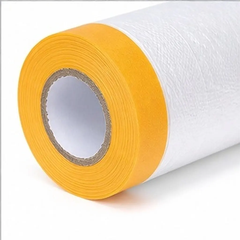 Furniture Dust Cover Film Protective Protection Masking Painting Halloween Christmas Car Paint Masking Paper Car Masking Film
