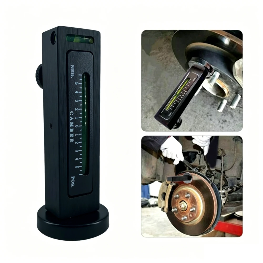 Four Wheel Alignment Magnetic Level Tool Camber Caster Strut Gauge Bubble Adjustable For Car Truck RV Repair Kit