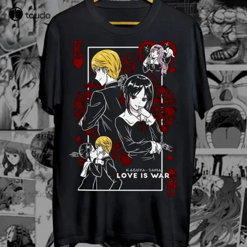 

Kaguya Shinomiya T-Shirt Kaguya-Sama Love Is War Kaguya-Sama Wa Kokurasetai Christmas Gift Streetwear Xs-5Xl Tshirt