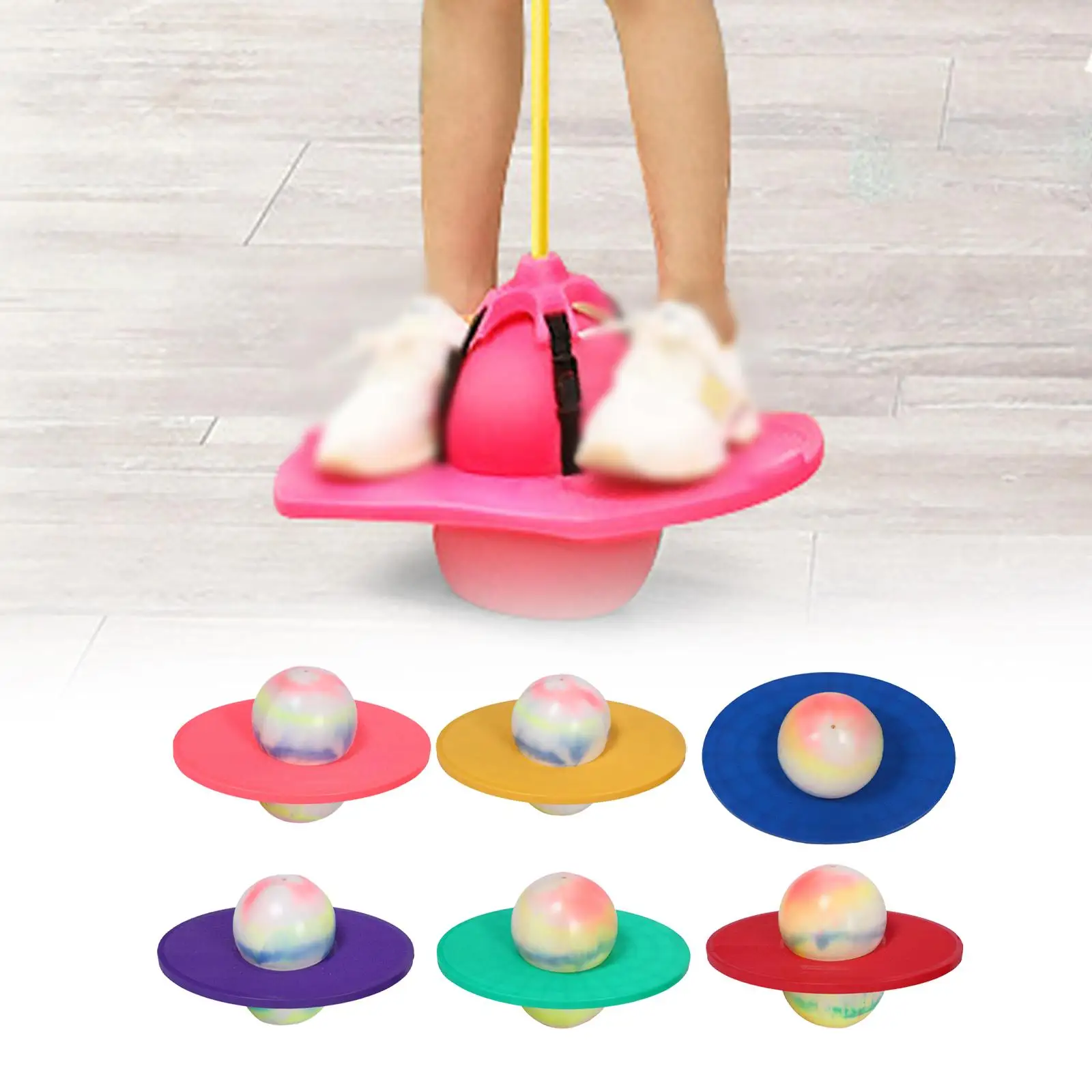 Детский прыгающий мяч Pogo 90 кг, несущая нагрузка с прыгающей доской, спортивный фитнес-балансирующий мяч для подарка на день рождения, развлечения для мальчиков и девочек