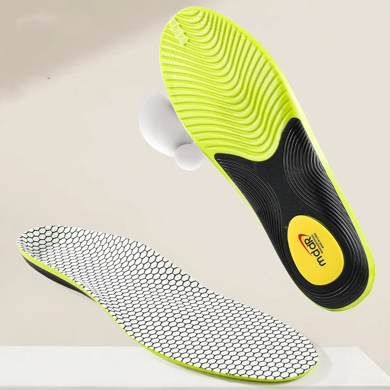 Arch Support Insoles Anti-odor Sweat-absorbing Breathable Antibacterial Deodorizing Insoles For Men And Women Shock-absorbing