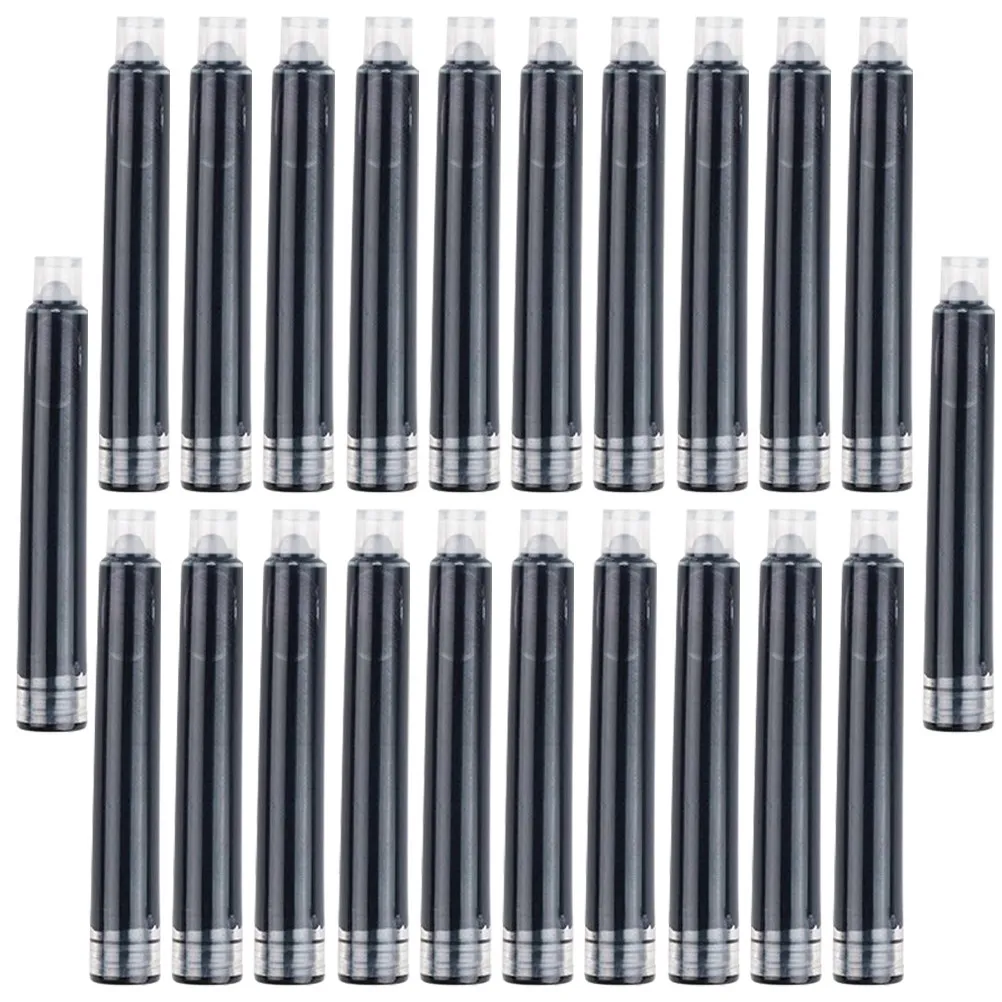 

4 упаковки универсальных картриджей для перьевых ручек: высокая производительность, плавное письмо, быстрое высыхание, для офиса, школы, каллиграфии и практики.