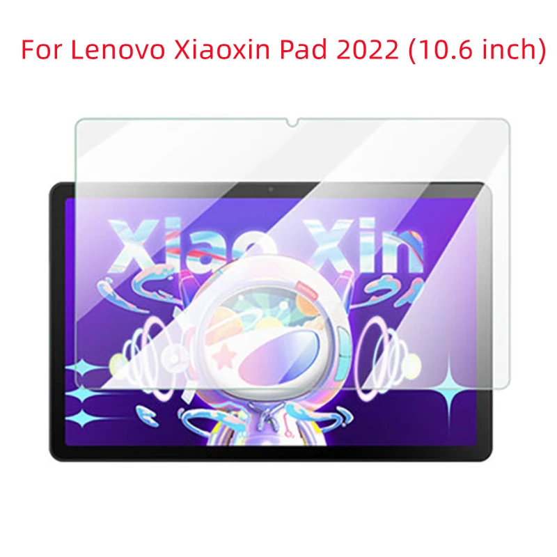 

For Lenovo Xiaoxin Pad 2022 10.6 Inch Tempered Glass TB128FU Screen Protector 10.6" Tablet Anti Scratch HD Clear Protective Film