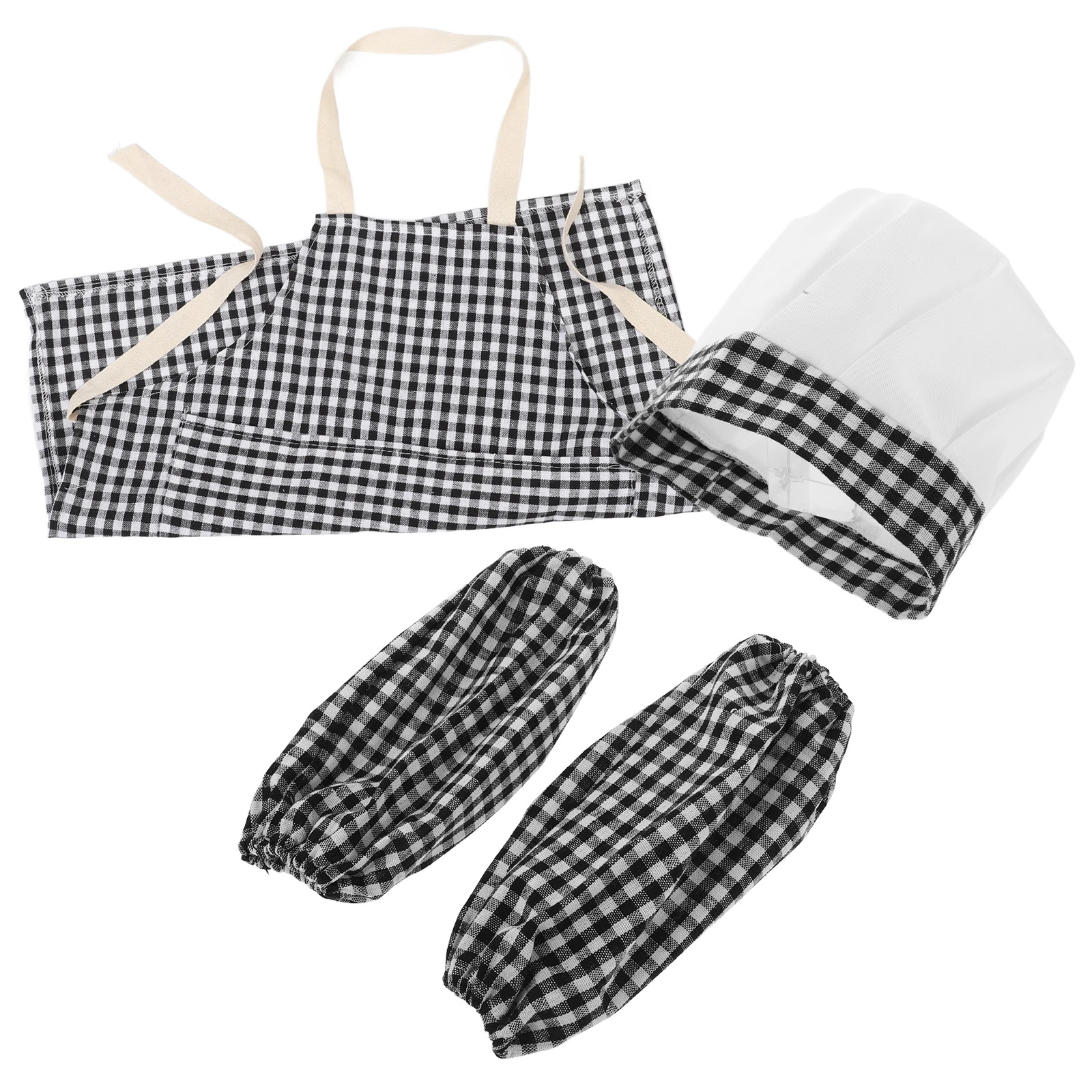 

1 set Childrens Kids Apron Cooking Accessories Toddler Kitchen Tools Girls Boys Sturdy Comfortable Bright Colors