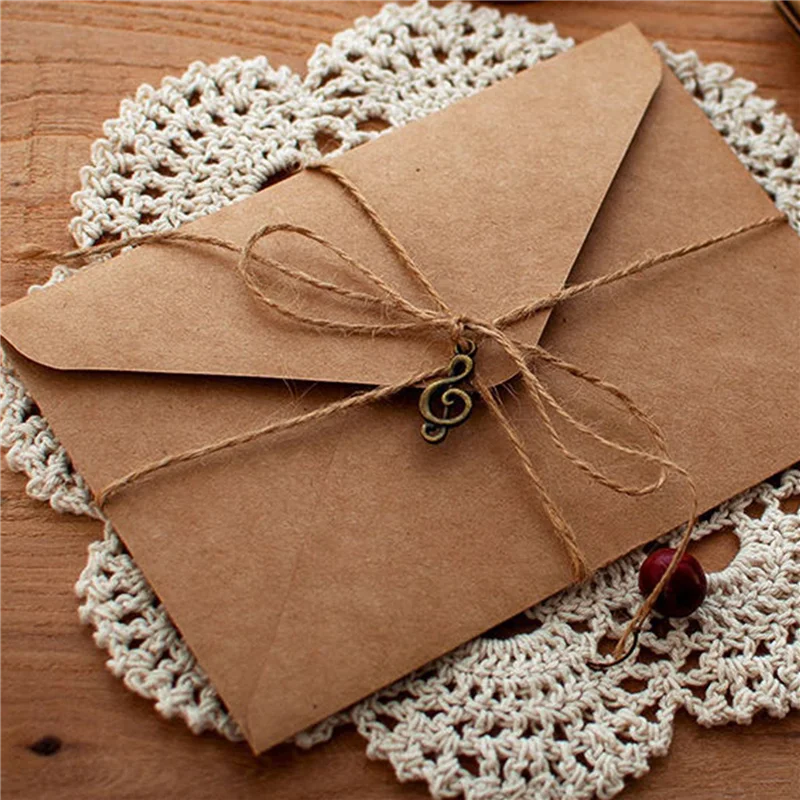 

AM-48 Pcs Vintage Kraft Paper Writing Paper European Style Paper For Letter Writing Letter Paper Stationery, Number 3