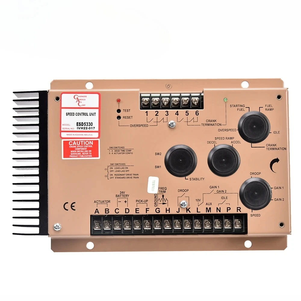 ESD5330 محافظ EDS5330E مولد المحرك لوحة التحكم الإلكترونية في السرعة #1