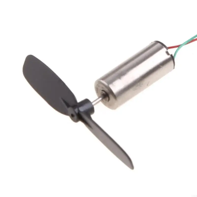 4XFD 1 Set 3.7V 48000RPM Coreless Motor + Propeller For RC Aircraft Helicopter Toy