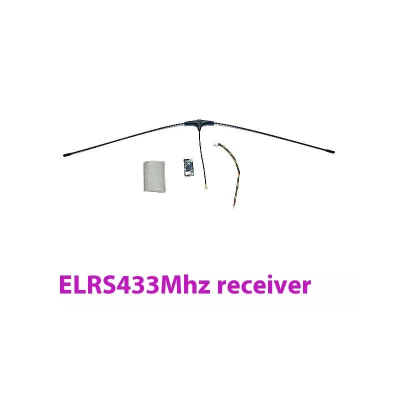 ELRS Radiomaster Receiver 433Mhz 750MHz RX TX 100mW ELRS 720Mhz 500Mhz 360Mhz Receiver TX FPV Model Part With T type Antenna