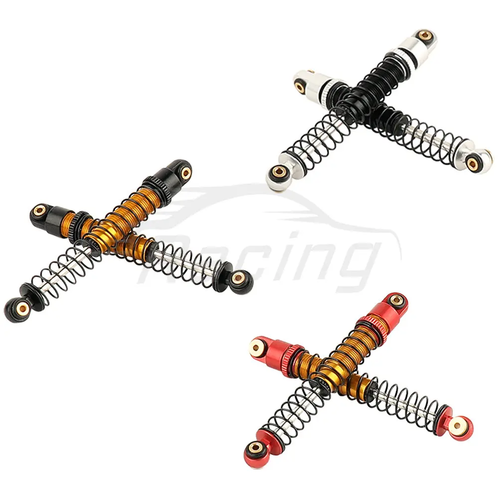 Metal Damping Shock Absorber 51MM Oil Damper for 1/24 RC Crawler Car Axial SCX24 AXI00001/2/4 AX24 or 1/18 TRx4m Shock Absorber