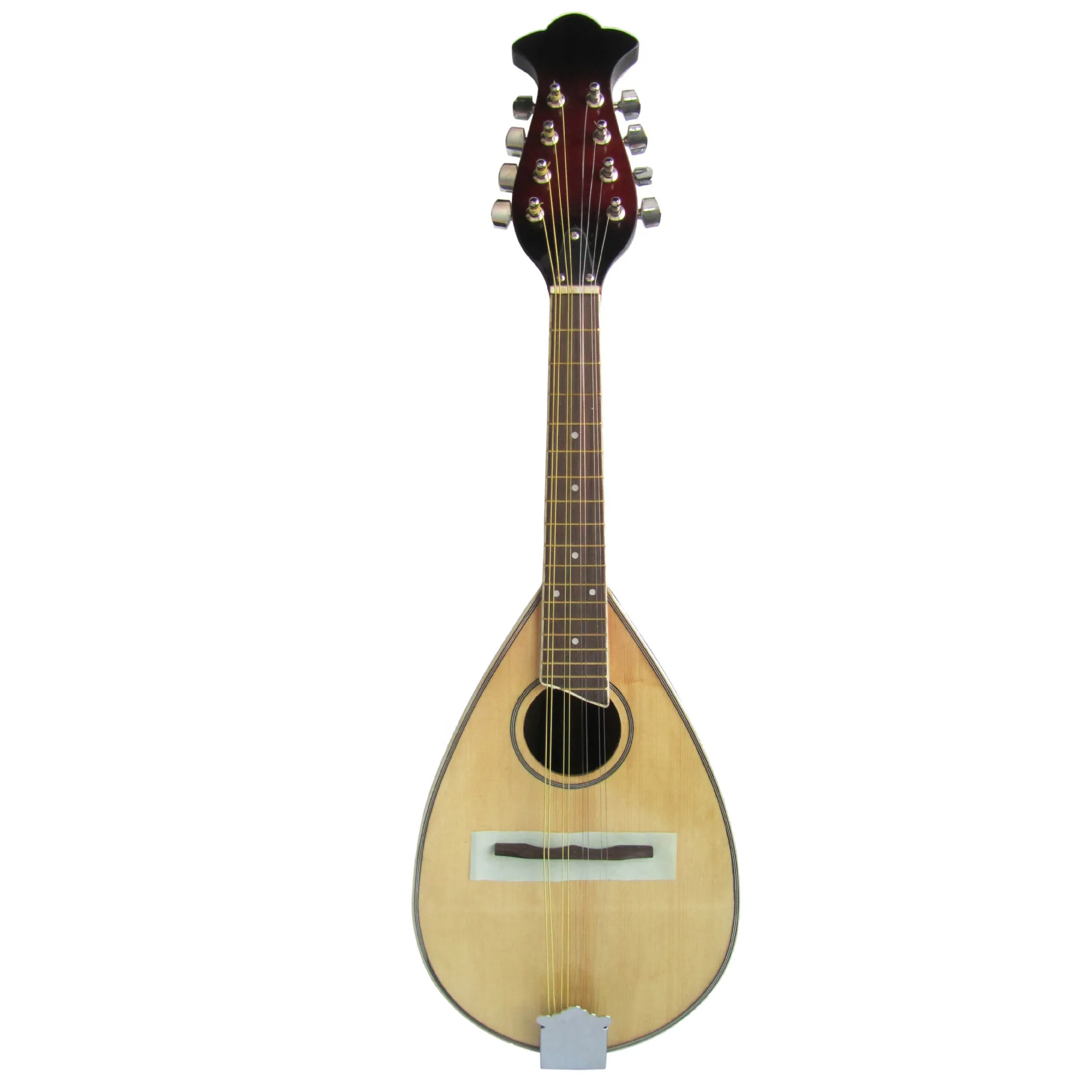 

Hand-made solid wood Mandolin Musical Instrument In Sunburst No box