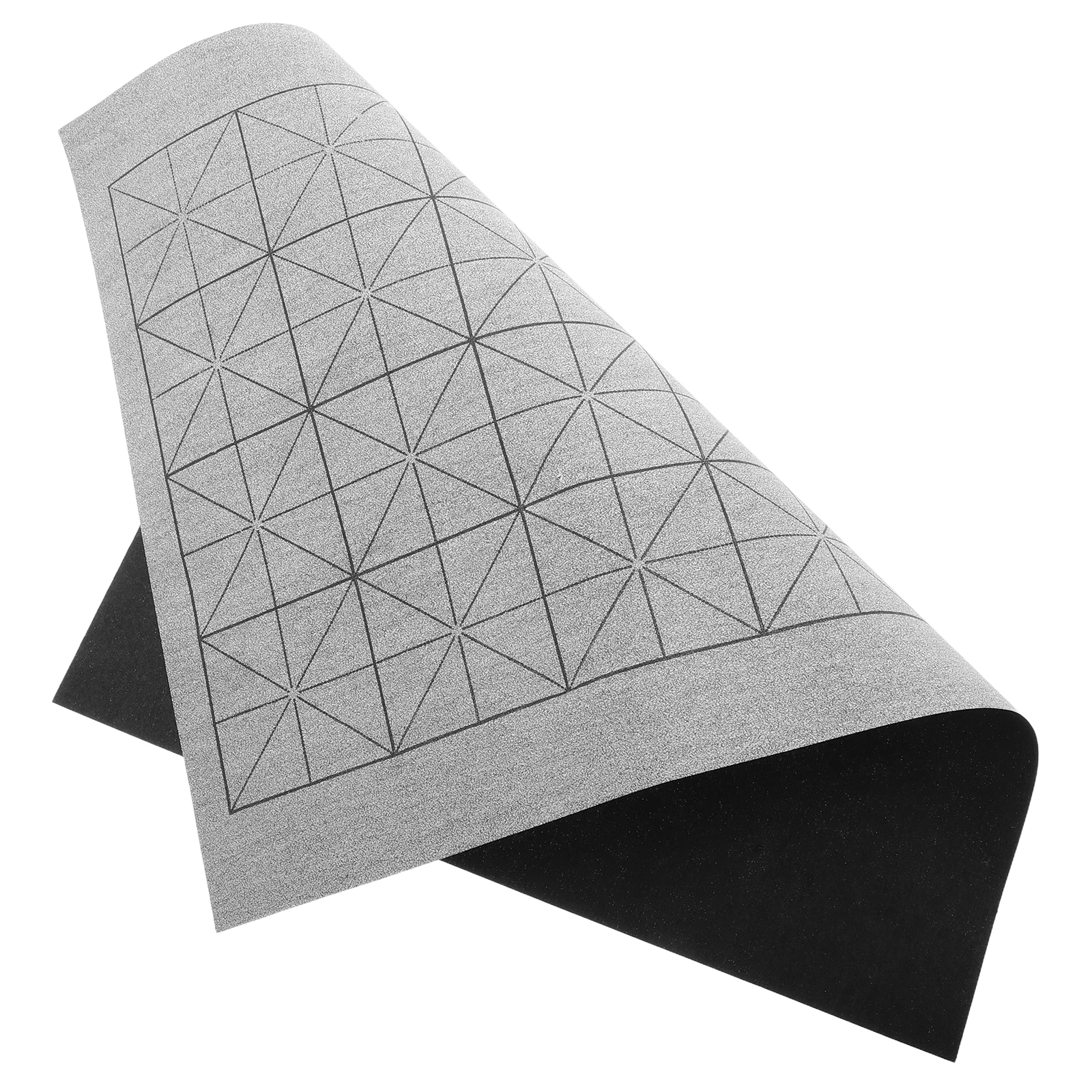 Water Writing Cloth 6 Sheets Calligraphy Paper Chinese Drawing Mat Practice Reusable Thick Clear Grid Xuan Supplies