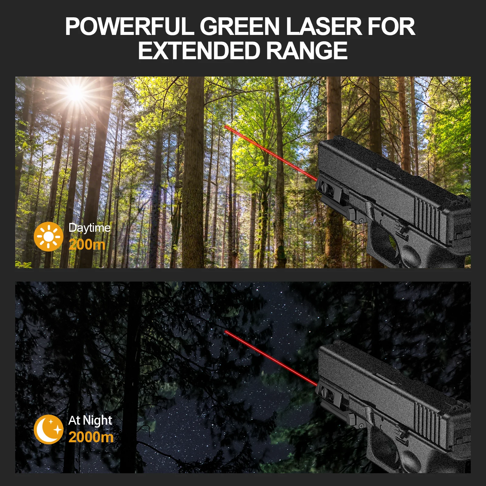 1043 Voice-Control Dry Fire Trainer | Picatinny Rail Compatible | Precise Targeting | Type-C Rechargeable.