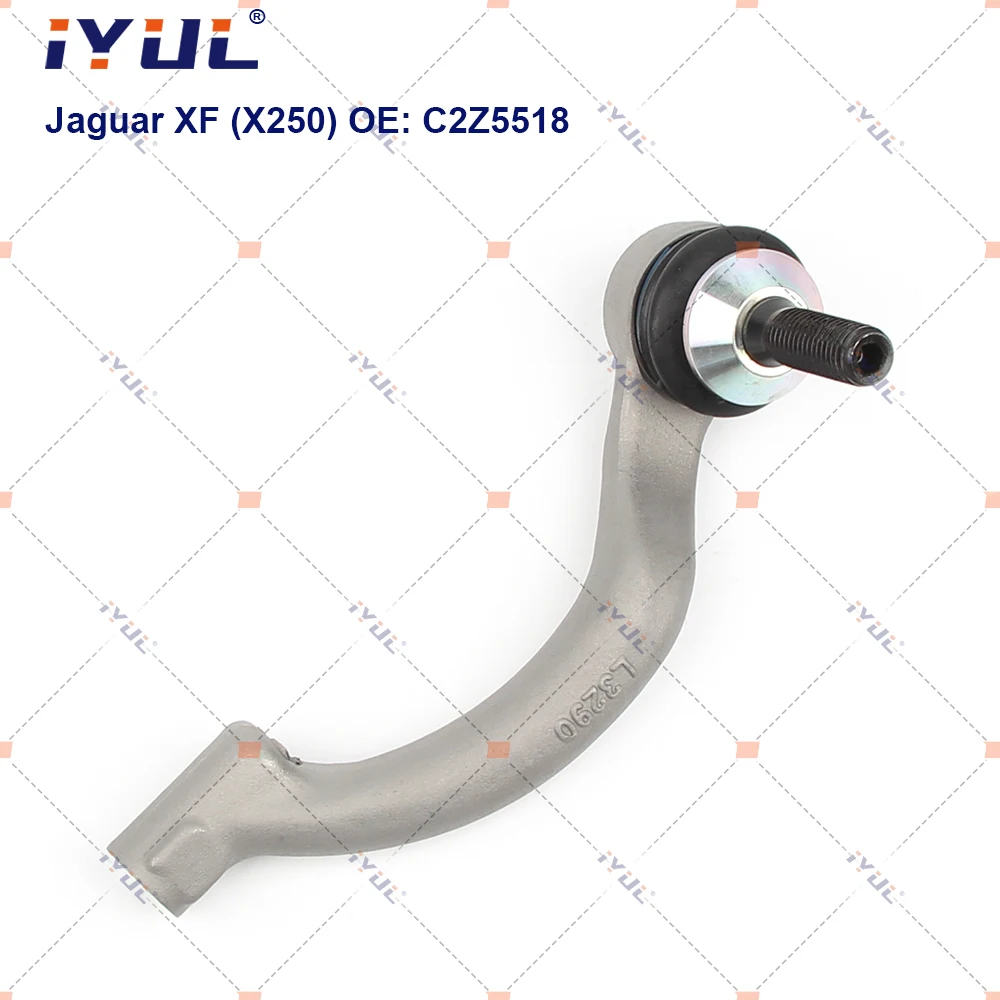 Front Axle Outer Steering Tie Rod Ends Ball Joint For Jaguar XF X250 XJ X350 S-TYPE CCX C2Z5518 C2Z5517