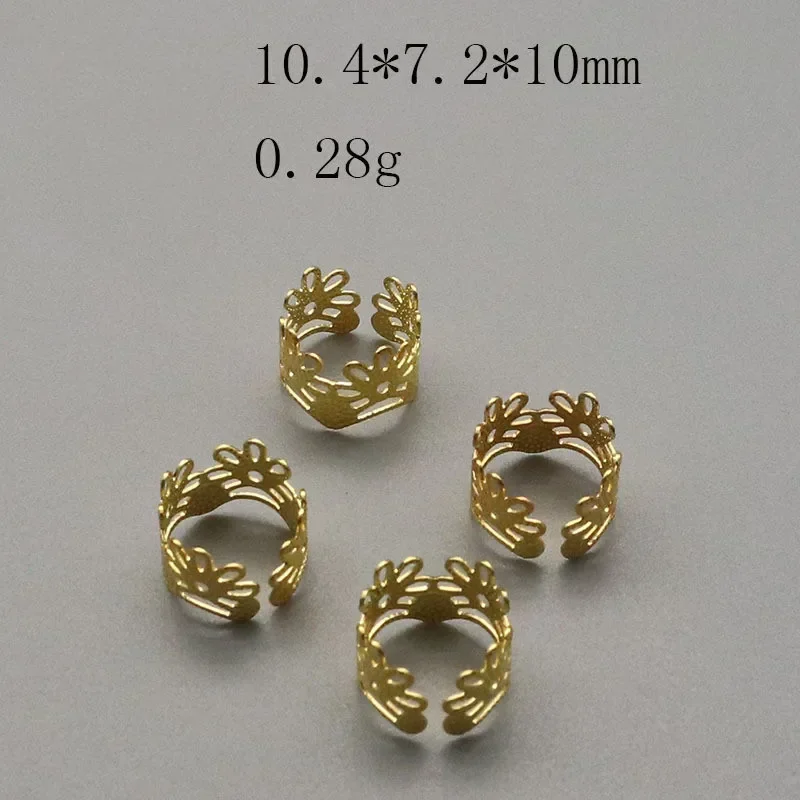 40 шт. Кольца для волос регулируемые манжеты заколки аксессуары для волос для женщин девушек мужчин золотые косички для волос грязные косички бусины шпилька для волос дредов