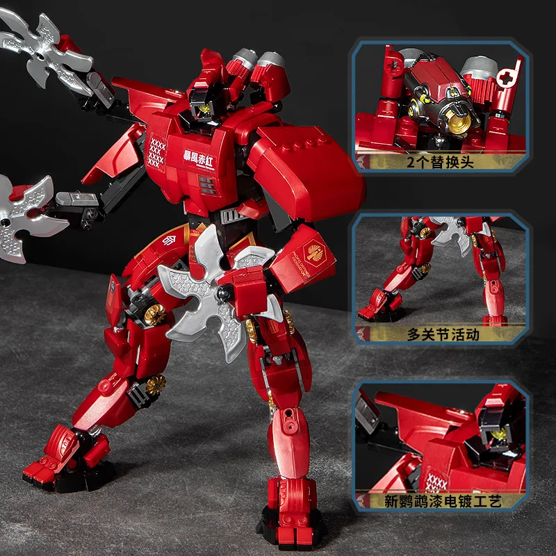 KBOX Pacific Rim Hunter Robot building blocks Mecha Warrior Assembling toys Film genuine authorization ABS plastic child gift